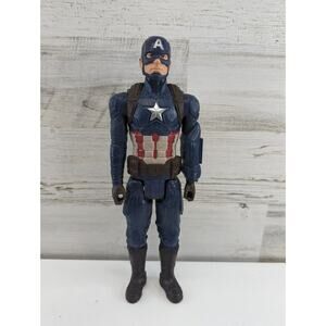 Captain America Action Figure Used Loose 2013 Marvel Hasbro 12 Inch
